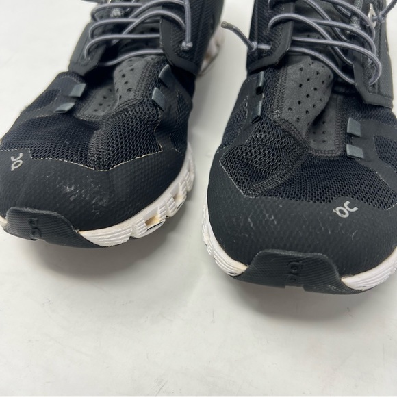 On Running Cloud 5 Black Athletic Running Shoes Size 9 - Picture 4 of 8